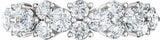 14K White 1 CTW Lab-Grown Diamond Anniversary Band