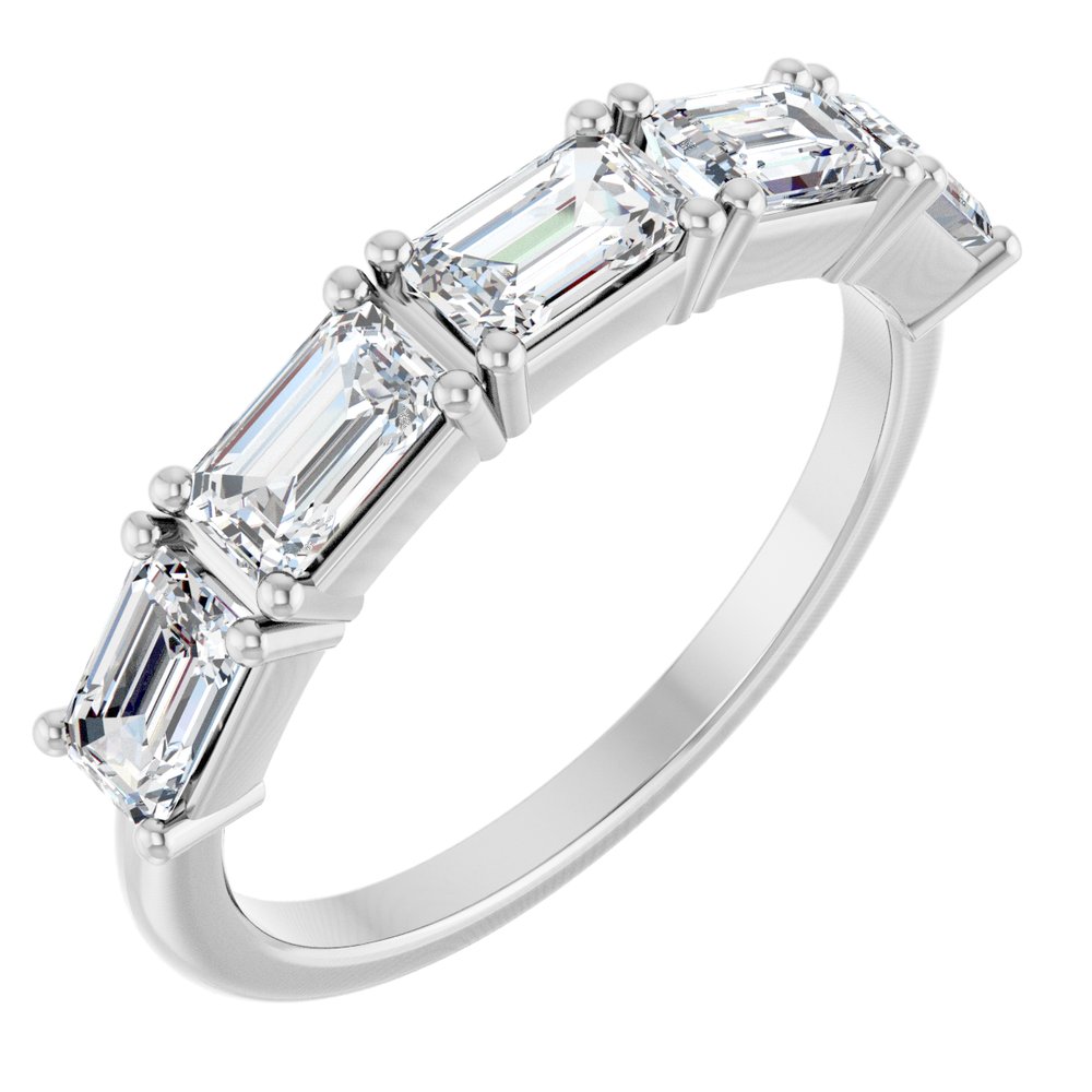 14K White Gold 1 3/4 CTW Lab-Grown Diamond Anniversary Band