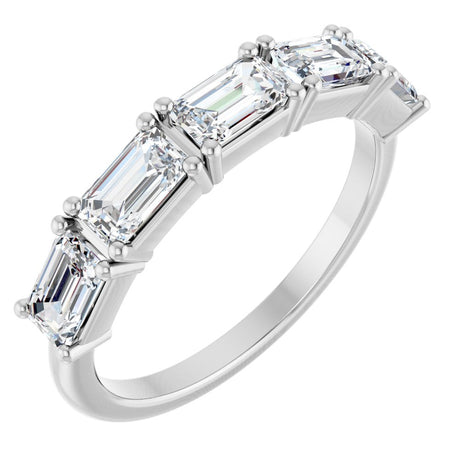 14K White Gold 1 3/4 CTW Lab-Grown Diamond Anniversary Band