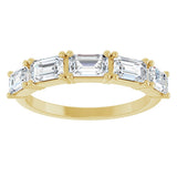 14K Yellow Gold 1 3/4 CTW Lab-Grown Diamond Anniversary Band