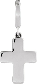 Sterling Silver Cross Charm/Pendant
