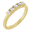14K Yellow Gold 1/3 CTW Lab-Grown Diamond Anniversary Band