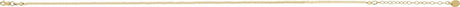 14K Yellow Gold-Filled 2 mm Hollow Bead 16" Necklace