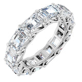 14K White Gold 7 1/2 CTW Lab-Grown Diamond Eternity Band