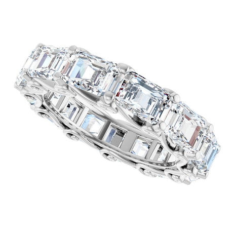 14K White Gold 7 1/2 CTW Lab-Grown Diamond Eternity Band