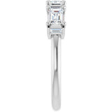 14K White Gold 9/10 CTW Lab-Grown Diamond Anniversary Band