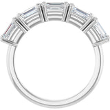14K White Gold 1 3/4 CTW Lab-Grown Diamond Anniversary Band