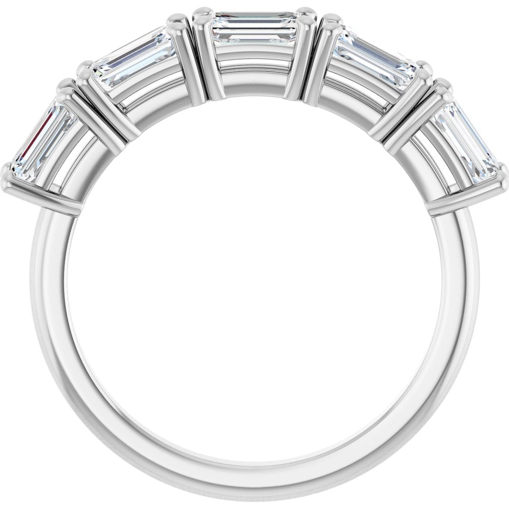 14K White Gold 1 3/4 CTW Lab-Grown Diamond Anniversary Band