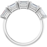 14K White Gold 1 3/4 CTW Lab-Grown Diamond Anniversary Band