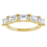 14K Yellow Gold 1 3/4 CTW Lab-Grown Diamond Anniversary Band