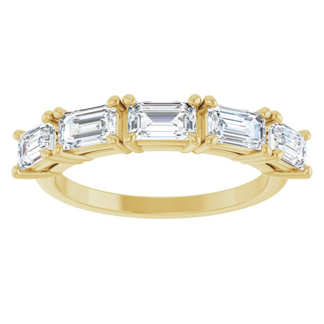 14K Yellow Gold 1 3/4 CTW Lab-Grown Diamond Anniversary Band