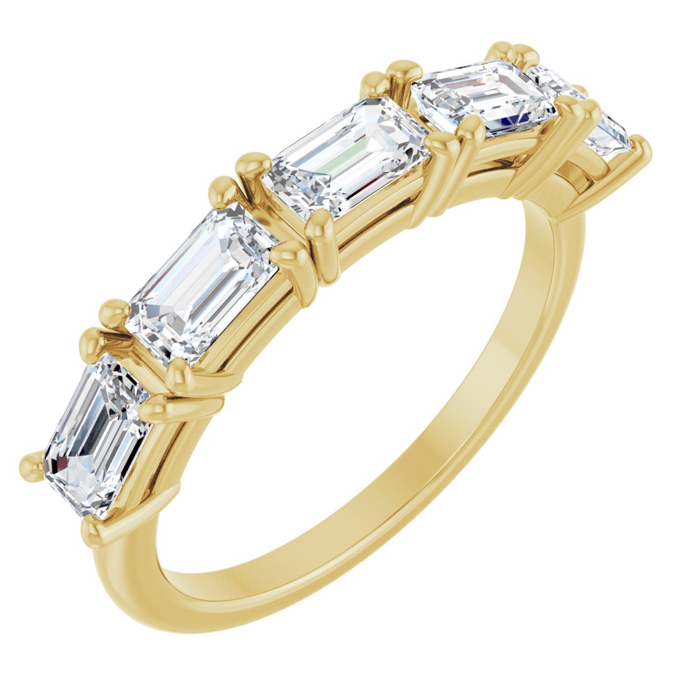 14K Yellow Gold 1 3/4 CTW Lab-Grown Diamond Anniversary Band