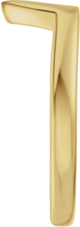 14K Yellow Gold Band for 12x6 mm Marquise Ring