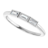 14K White Gold 1/8 CTW Lab-Grown Diamond Anniversary Band
