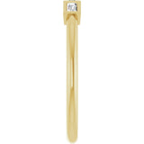 14K Yellow Gold 1/8 CTW Lab-Grown Diamond Anniversary Band