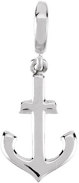 Sterling Silver Anchor Charm/Pendant
