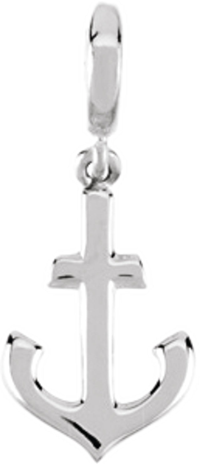 Sterling Silver Anchor Charm/Pendant