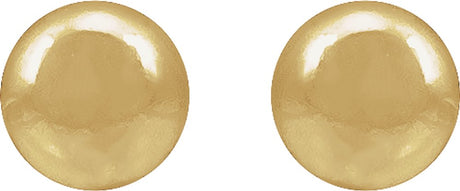 14K Yellow Gold-Filled 3 mm Ball Stud Earring