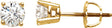 14K Yellow Gold 1/5 CTW Natural Diamond Stud Earrings