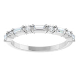 Platinum 1/3 CTW Lab-Grown Diamond Anniversary Band