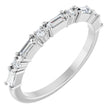 Platinum 1/3 CTW Lab-Grown Diamond Anniversary Band