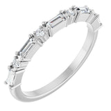 Platinum 1/3 CTW Lab-Grown Diamond Anniversary Band