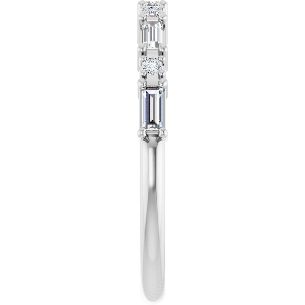 Platinum 1/3 CTW Lab-Grown Diamond Anniversary Band