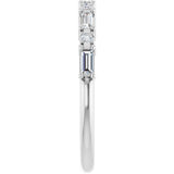 Platinum 1/3 CTW Lab-Grown Diamond Anniversary Band