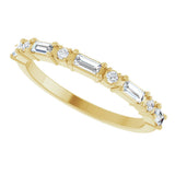 14K Yellow Gold 1/3 CTW Natural Diamond Anniversary Band