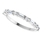 Platinum 1/3 CTW Lab-Grown Diamond Anniversary Band