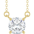 14K Yellow Gold 1 CT Lab-Grown Diamond 18" Necklace