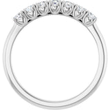 14K White Gold 1/5 CTW Lab-Grown Diamond Anniversary Band