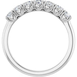 14K White Gold 3/8 CTW Lab-Grown Diamond Anniversary Band