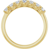 14K Yellow Gold 3/8 CTW Lab-Grown Diamond Anniversary Band