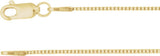 14K Yellow Gold .75 mm Box 16" Chain