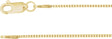 14K Yellow Gold .75 mm Box 20" Chain