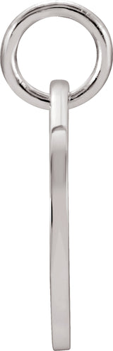 Sterling Silver Circle Charm/Pendant