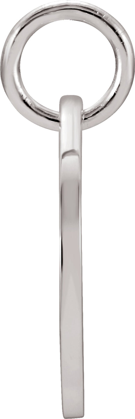 Sterling Silver Circle Charm/Pendant