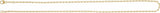 14K Yellow Gold 2 mm Figure 8 24" Chain