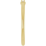 14K Yellow Gold 1/5 CTW Lab-Grown Diamond Three-Stone Anniversary Band