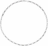 Sterling Silver 6 mm Paperclip-Style 20" Chain