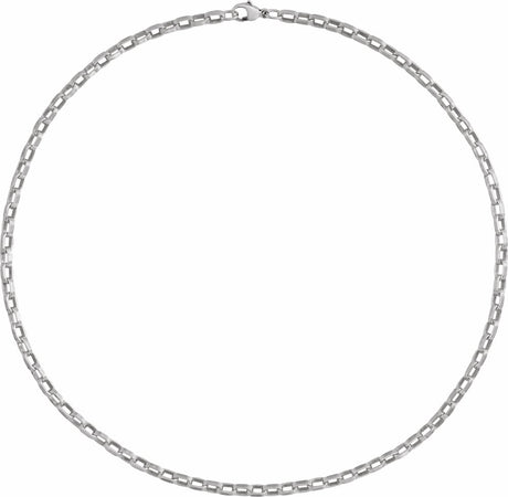 Sterling Silver 4.08 mm Rolo 18" Chain