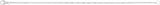 Sterling Silver 1.15 mm Dapped Diamond-Cut Curb 7" Chain