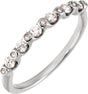 14K White Gold 1/3 CTW Lab-Grown Diamond Anniversary Band