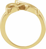 14K Yellow Freeform Ring