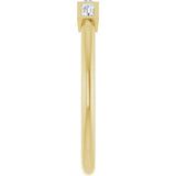 14K Yellow Gold 1/6 CTW Lab-Grown Diamond Anniversary Band