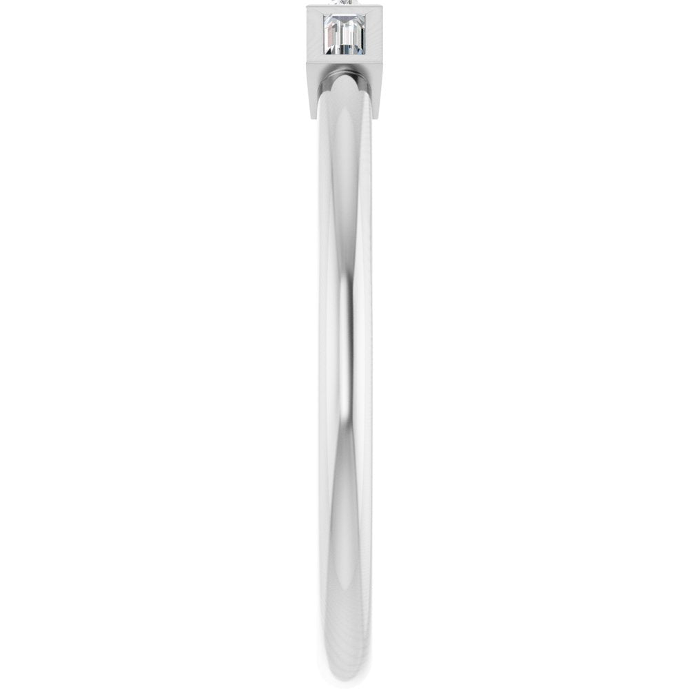14K White Gold 1/10 CTW Lab-Grown Diamond Anniversary Band