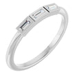 14K White Gold 1/10 CTW Lab-Grown Diamond Anniversary Band