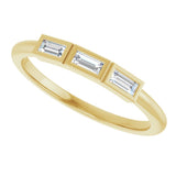 14K Yellow Gold 1/6 CTW Lab-Grown Diamond Anniversary Band