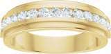 14K Yellow Gold 5/8 CTW Lab-Grown Diamond Band